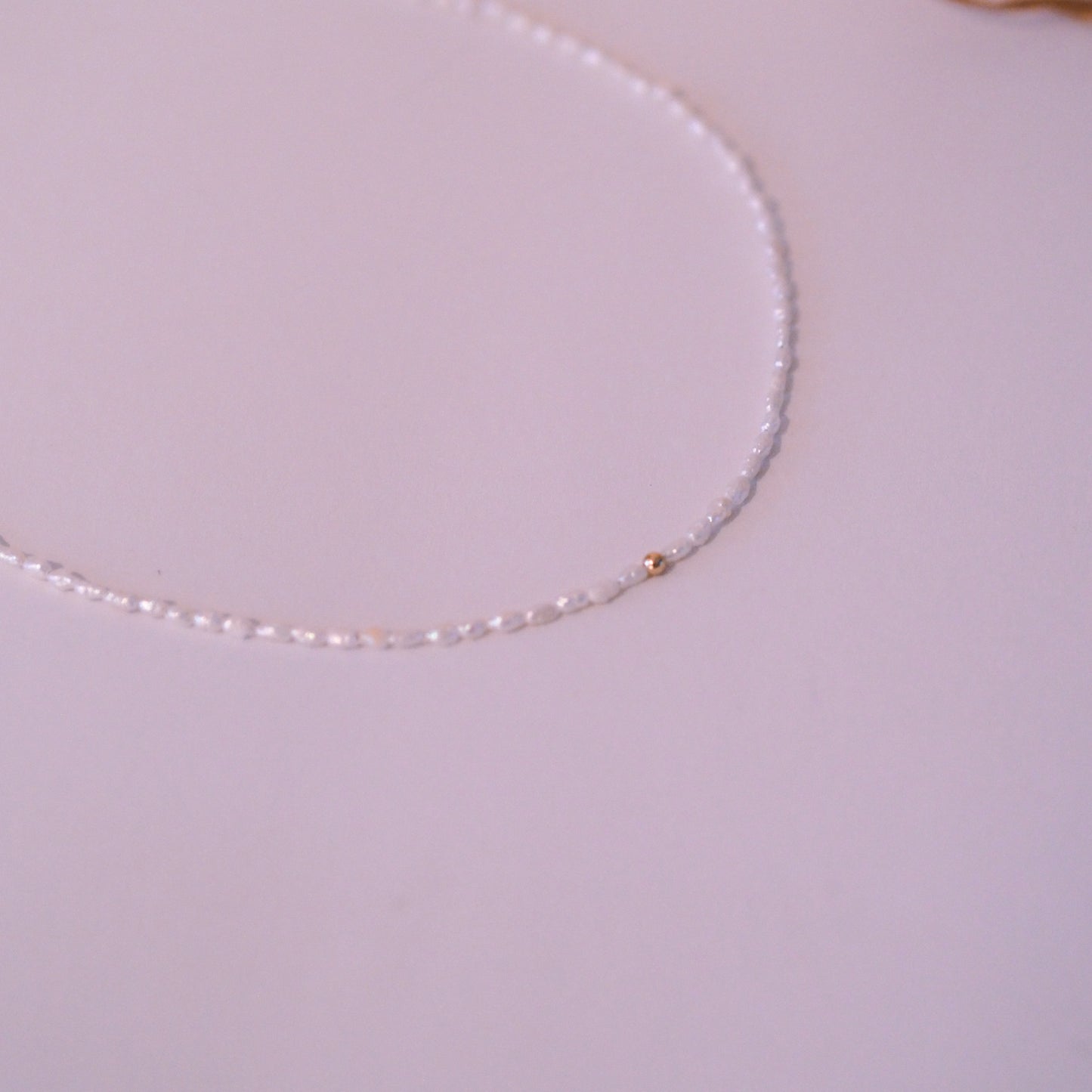 „Lea“ - Süßwasserperlen Halskette, 14k Goldfilled