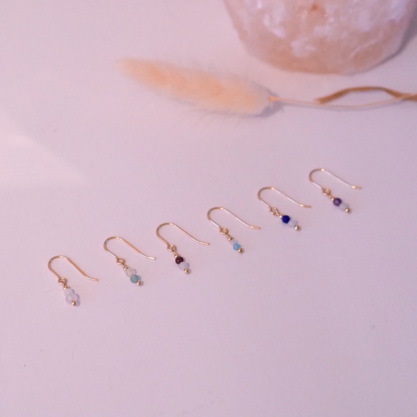 "Crystal Magic" - Ohrringe mit Kristallen, 14k Goldfilled