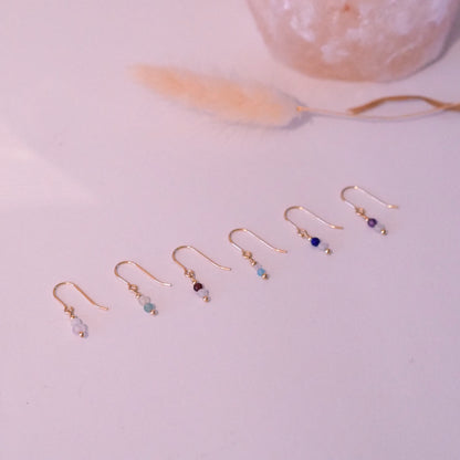 "Crystal Magic" - Ohrringe mit Kristallen, 14k Goldfilled