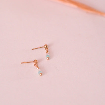 "Crystal Magic" - Ohrringe mit Kristallen, 14k Goldfilled