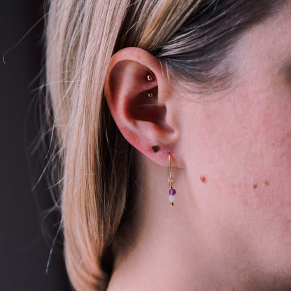 "Crystal Magic" - Ohrringe mit Kristallen, 14k Goldfilled