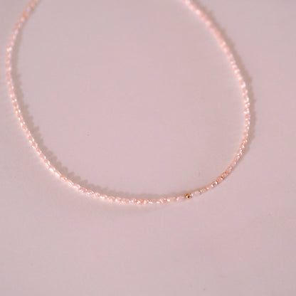 „Lea“ - Süßwasserperlen Halskette, 14k Goldfilled