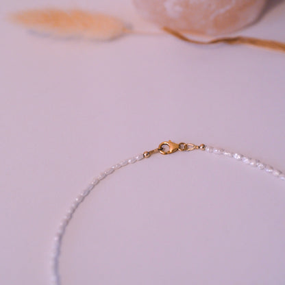 „Lea“ - Süßwasserperlen Halskette, 14k Goldfilled