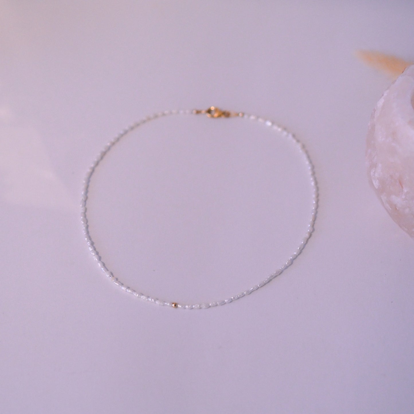 „Lea“ - Süßwasserperlen Halskette, 14k Goldfilled