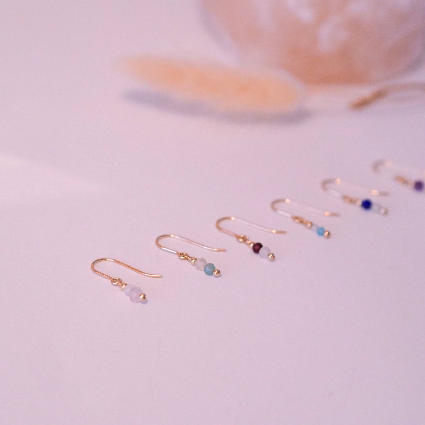 "Crystal Magic" - Ohrringe mit Kristallen, 14k Goldfilled