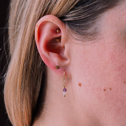 "Crystal Magic" - Ohrringe mit Kristallen, 14k Goldfilled