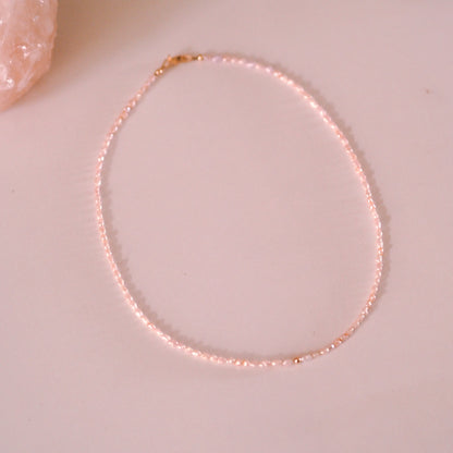 „Lea“ - Süßwasserperlen Halskette, 14k Goldfilled