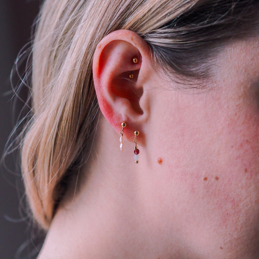 "Crystal Magic" - Ohrringe mit Kristallen, 14k Goldfilled
