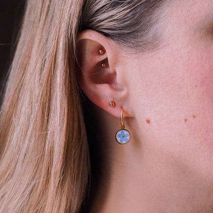 "Mini Studs" - kleine Ohrstecker, 14k Goldfilled