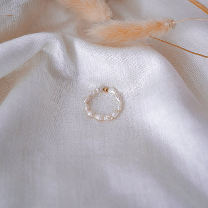 Süßwasserperlen Ring