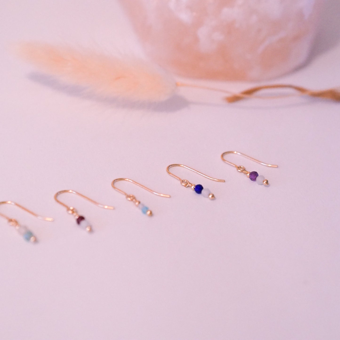 "Crystal Magic" - Ohrringe mit Kristallen, 14k Goldfilled