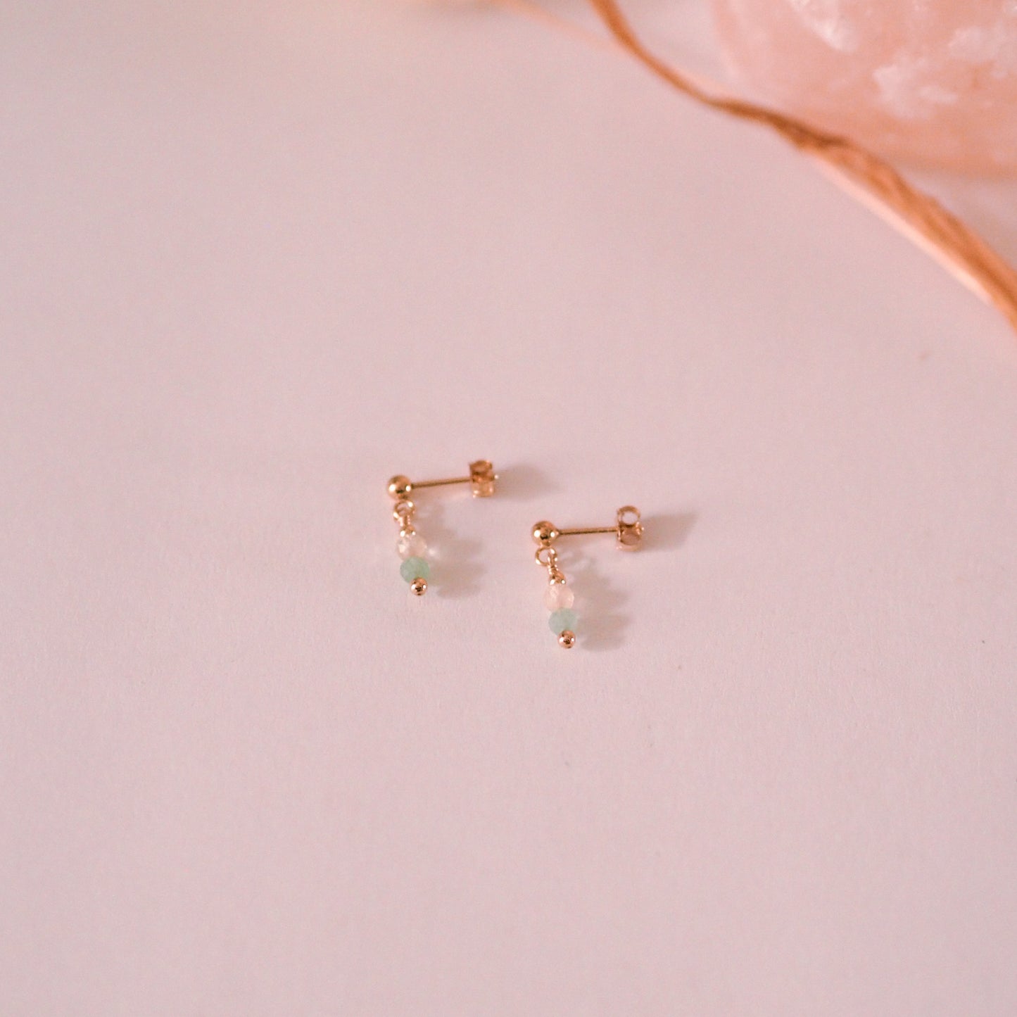 "Crystal Magic" - Ohrringe mit Kristallen, 14k Goldfilled