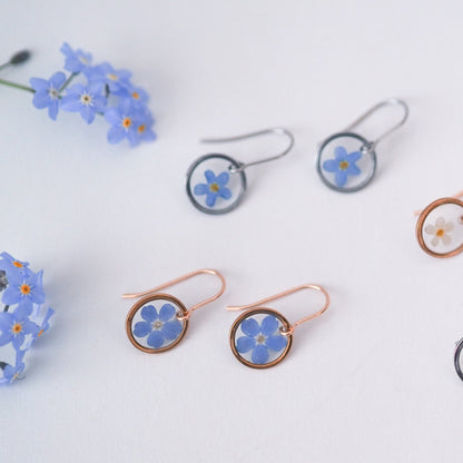 Vergissmeinnicht Ohrringe_Haken